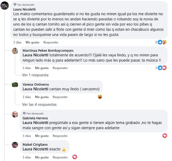 comentarios Chacabuquero - 2